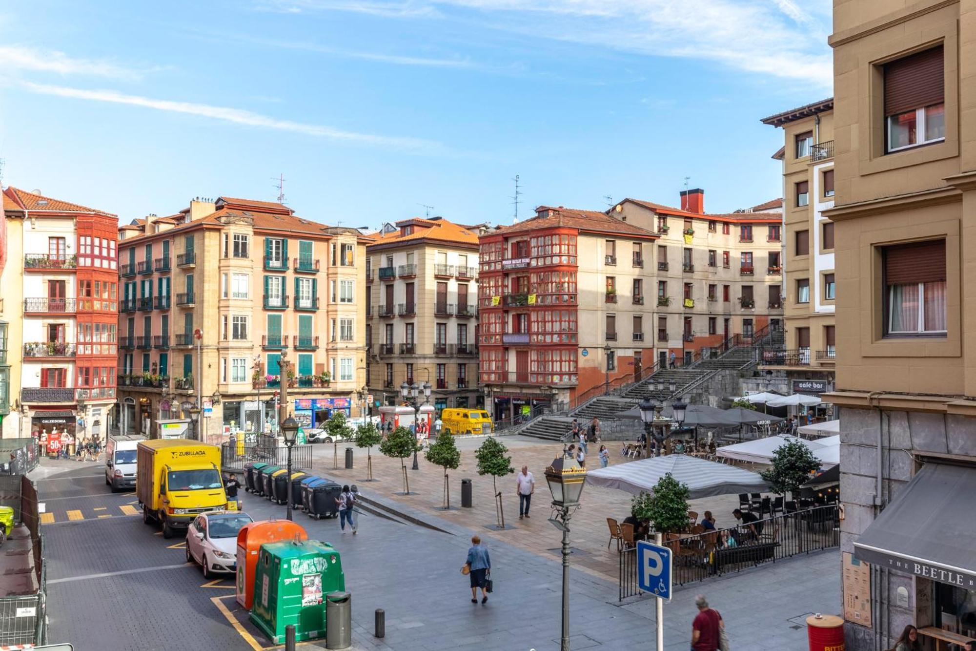 Plaza Unamuno - Casco Viejo - Parking Opcional Бильбао Экстерьер фото